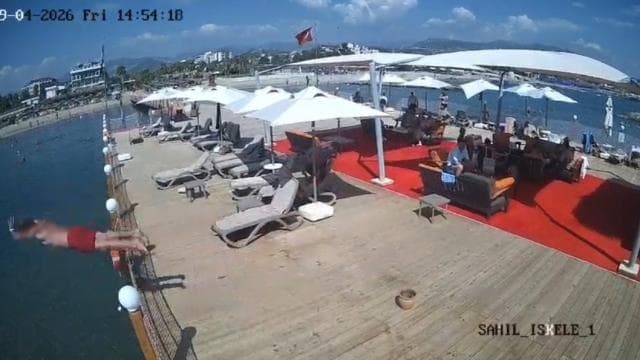 Alanya'da sığ suya atlayan kişi hayatını kaybetti