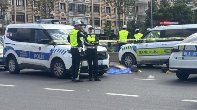 Ankara'da otomobilin çarptığı yaya hayatını kaybetti