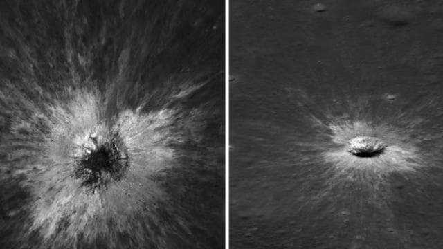 NASA uzay aracı Ay'da büyük bir krater buldu