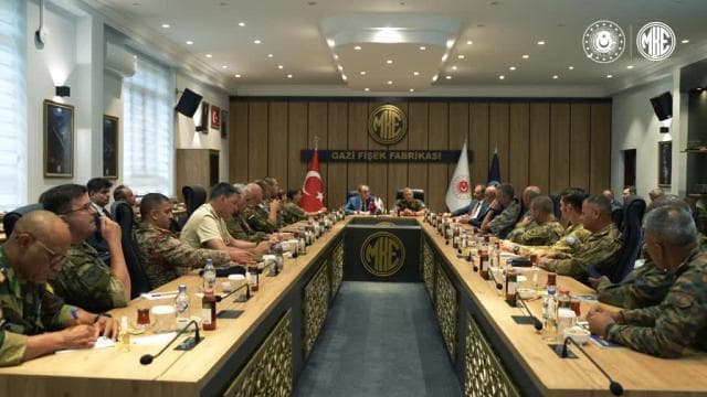 MKE, 32 ülkeden 36 askeri ataşeyi ağırladı