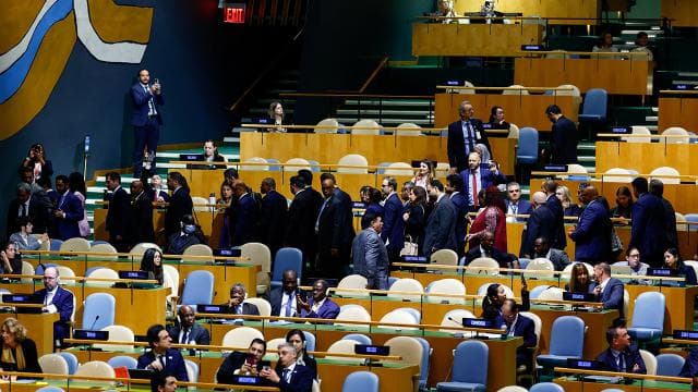 Netanyahu, BM Genel Kurulu'nda 70 ülke tarafından protesto edildi