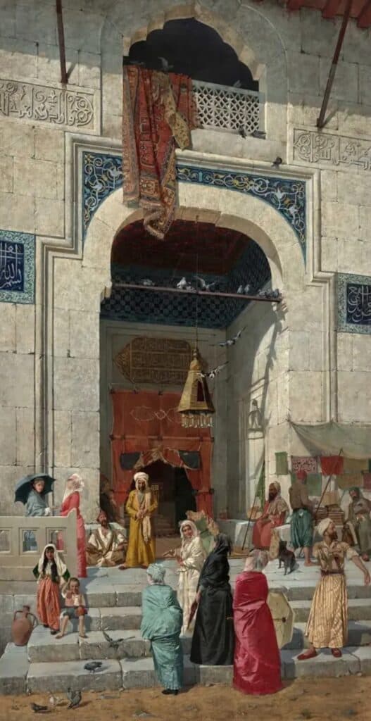 Osman Hamdi Bey'in "Cami Kapısında" Adlı Eseri 5 Milyon Dolara Satıldı