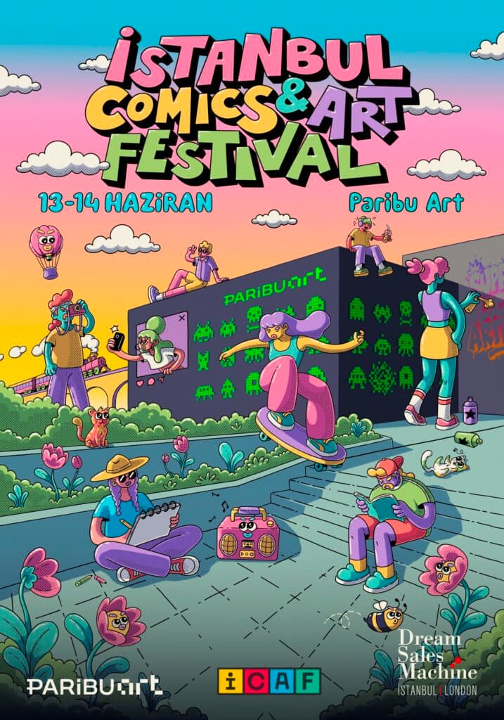 9. İstanbul Comics and Art Festival 13-14 Haziran'da Paribu Art'ta gerçekleşecek
