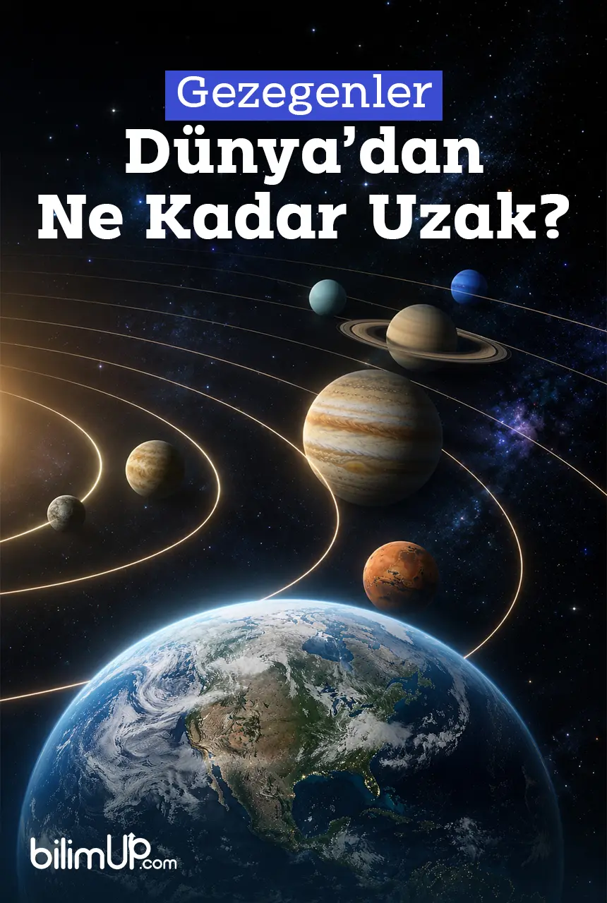 Dünya'dan Gezegenlere Uzaklık Ne Kadar?