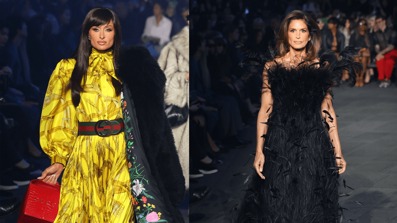 Demna, Gucci defilesinde pop kültürünü sahneye taşıdı