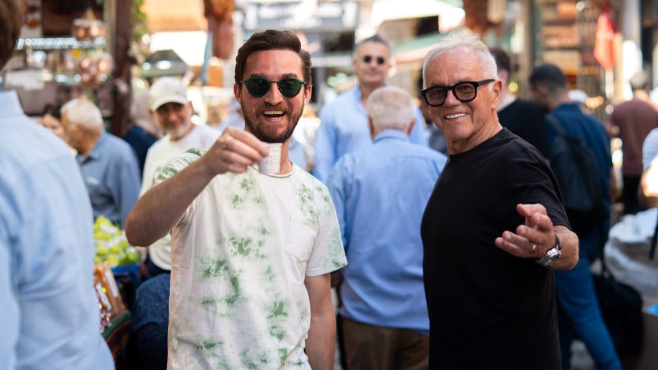 İstanbul'da Wolfgang Puck ve oğlu yeni menü ile kutlama yaptı