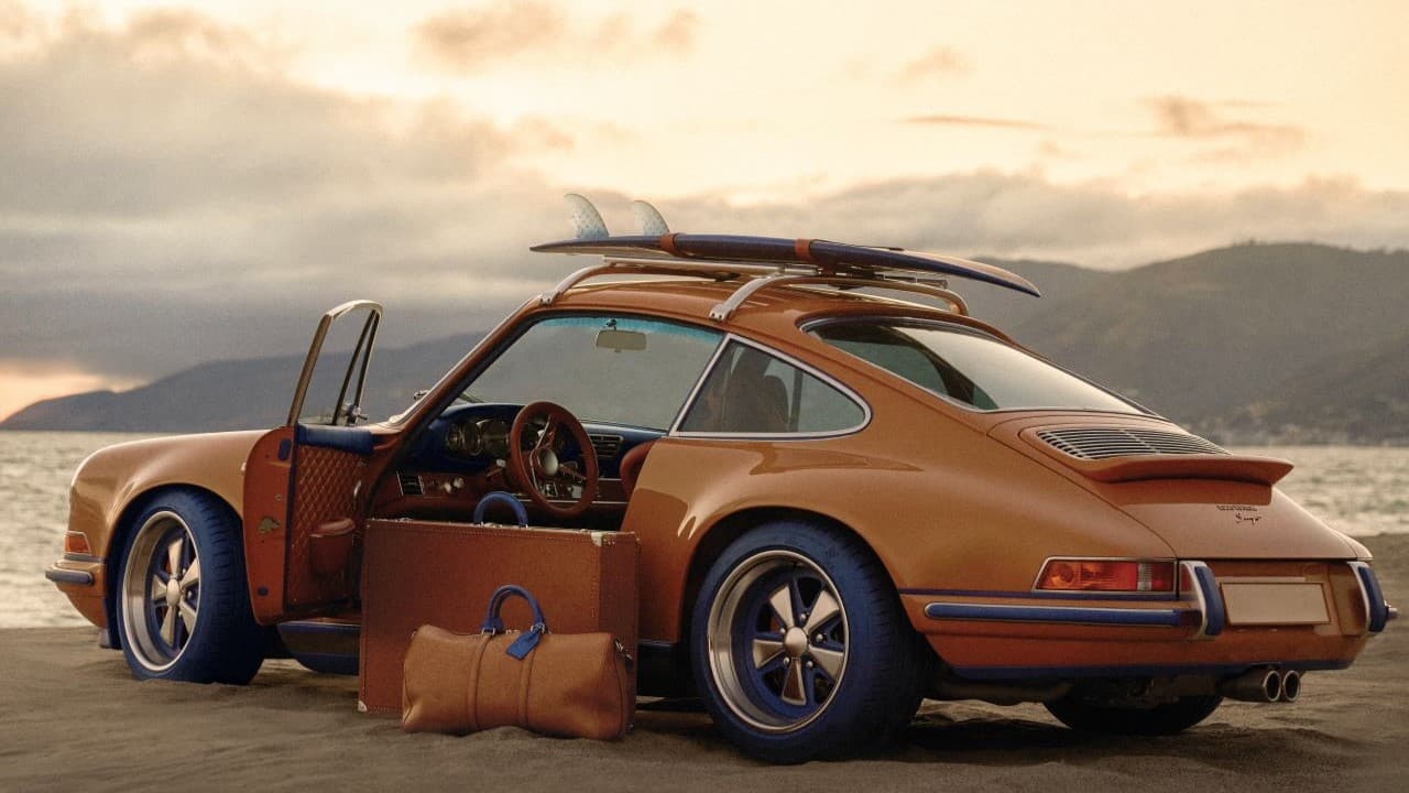 Louis Vuitton'un yeniden yarattığı Porsche 911 Classic'ler