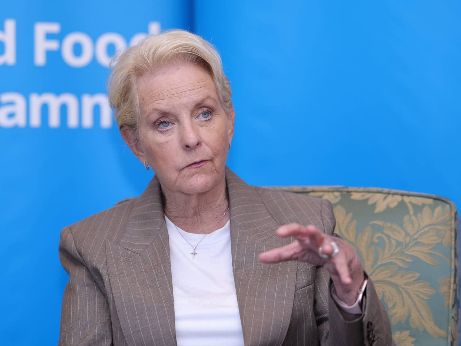 U.N. World Food Program Director Expresses Gratitude to Japan Amid Funding Issues