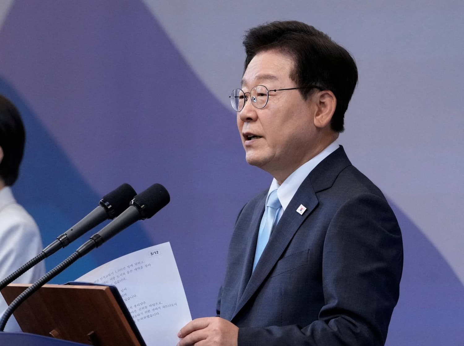 South Korea's Lee Faces First Election Challenge One Year After Taking Office