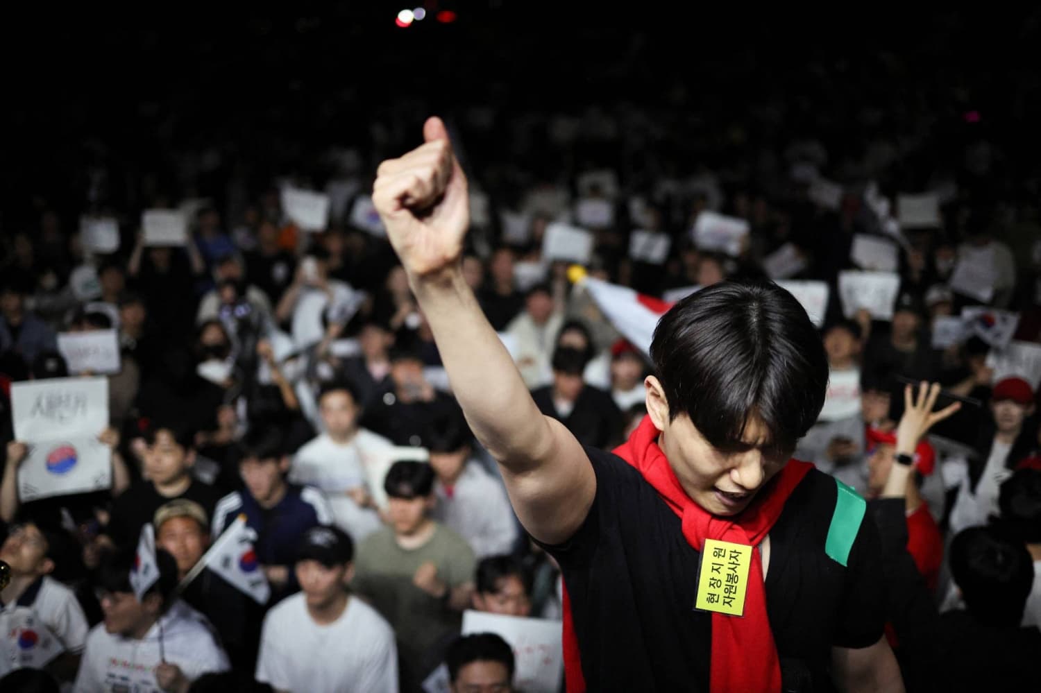 South Koreans protest over ballot mishap, demand local election rerun