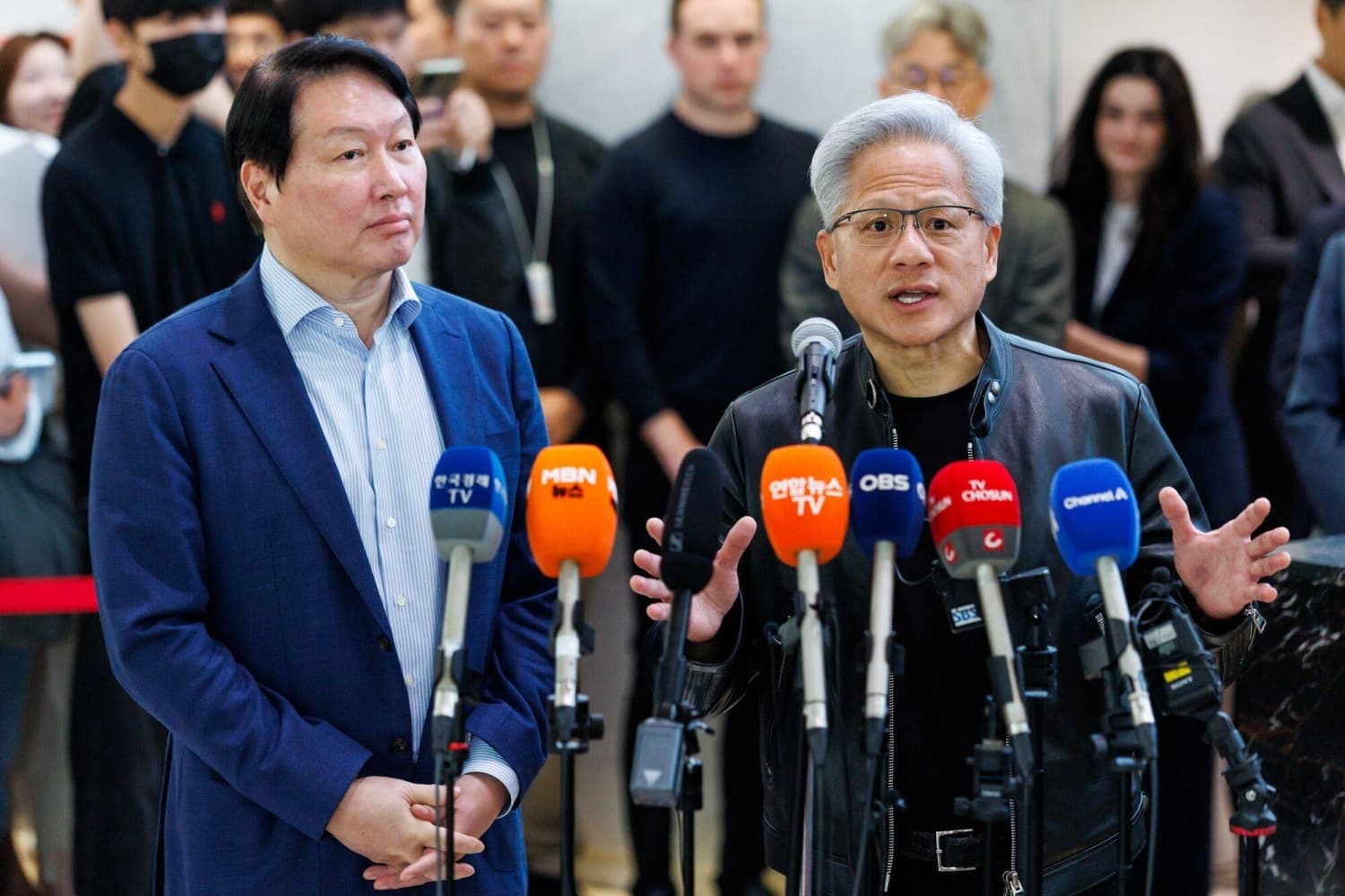 Nvidia Partners with South Korean Firms, Including SK Group, to Boost AI Development