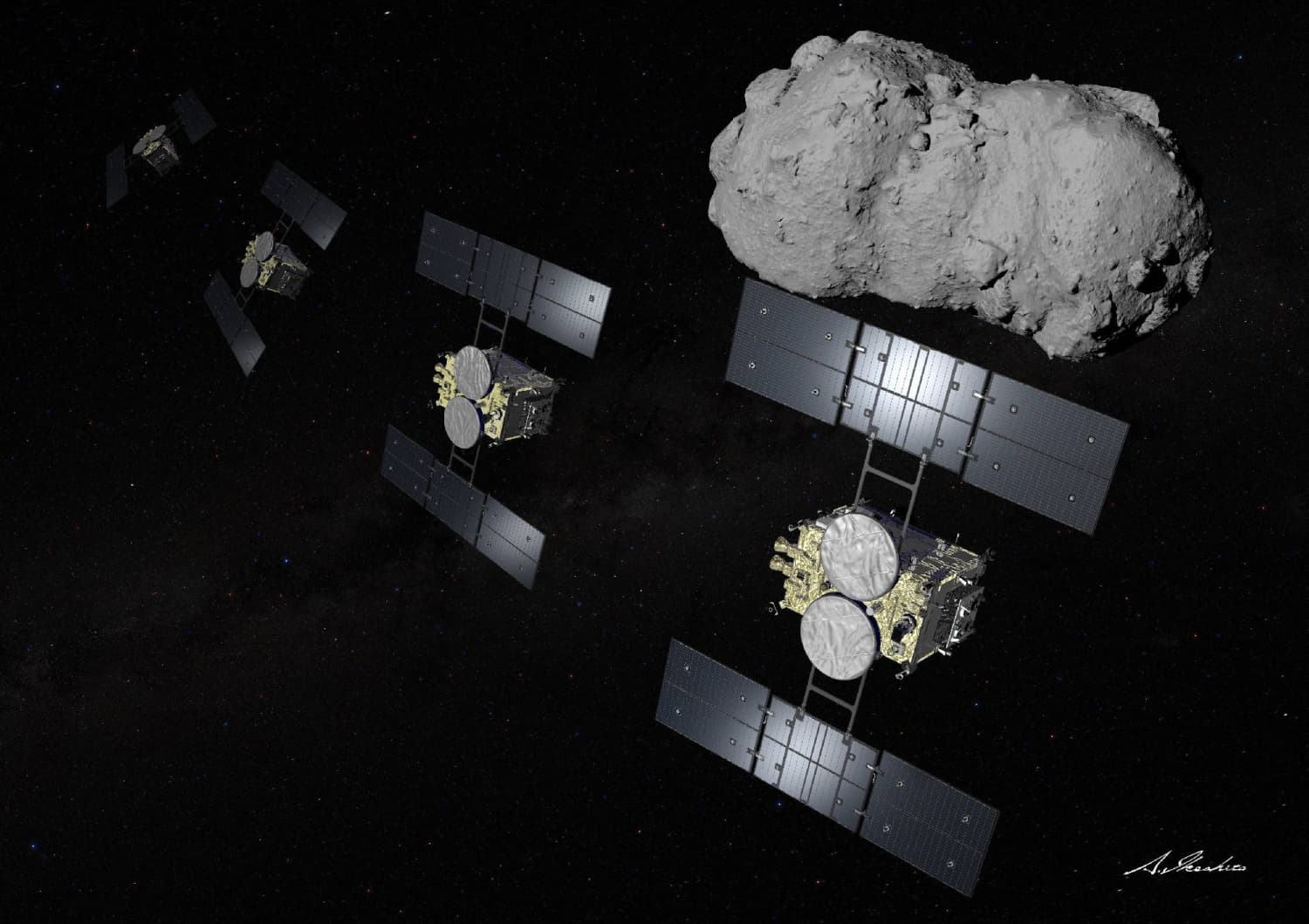 Japan's Hayabusa2 Spacecraft to Flyby Asteroid Torifune in July