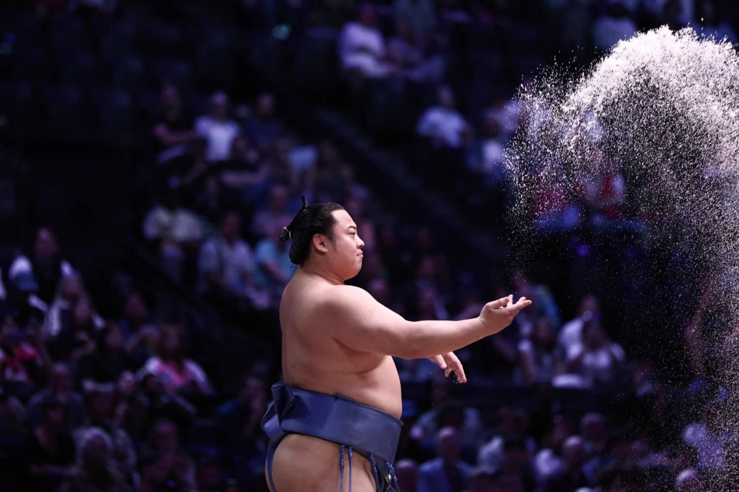 Paris Hosts Major Sumo Event Featuring Custom French Salt