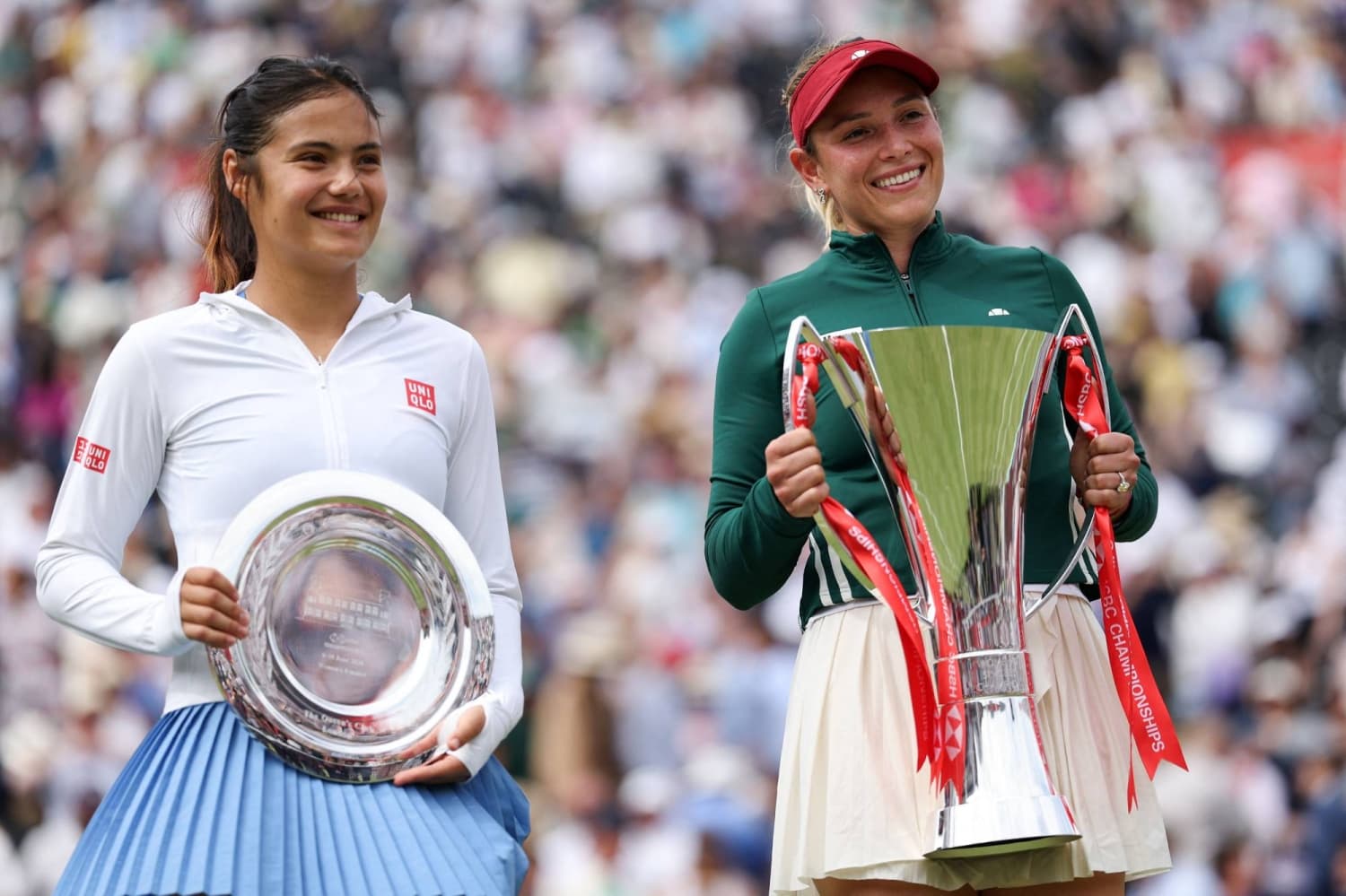 Vekic Defeats Raducanu in Queen's Club Final, Ending Title Drought