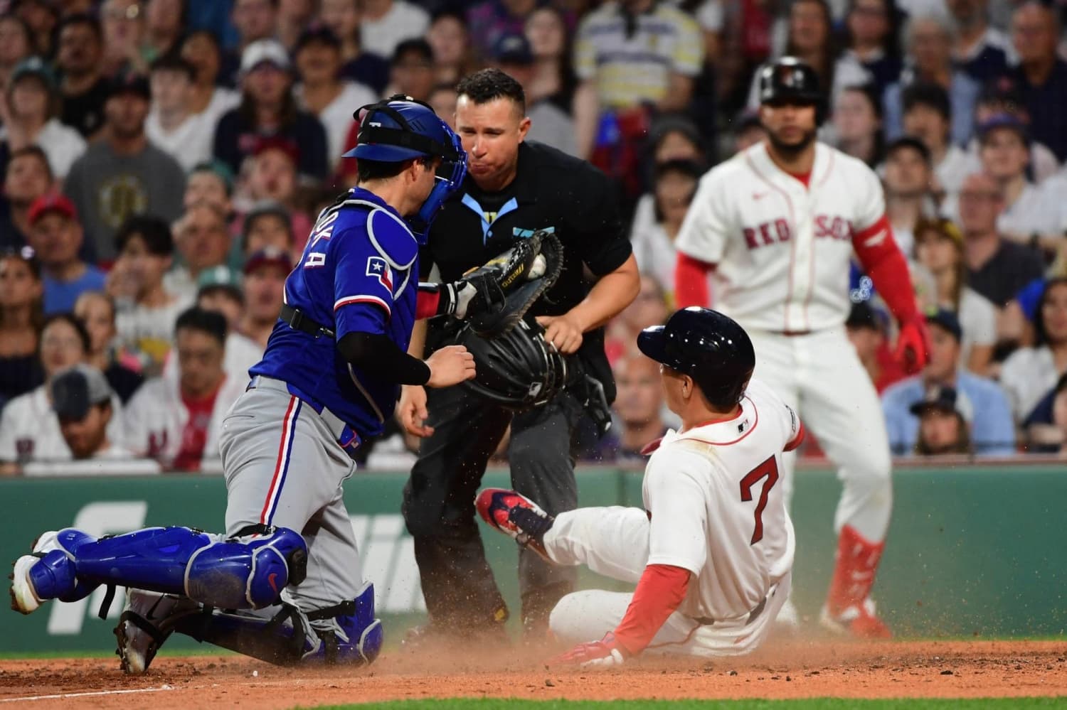 Rangers Start Strong, Defeat Red Sox in Close Matchup