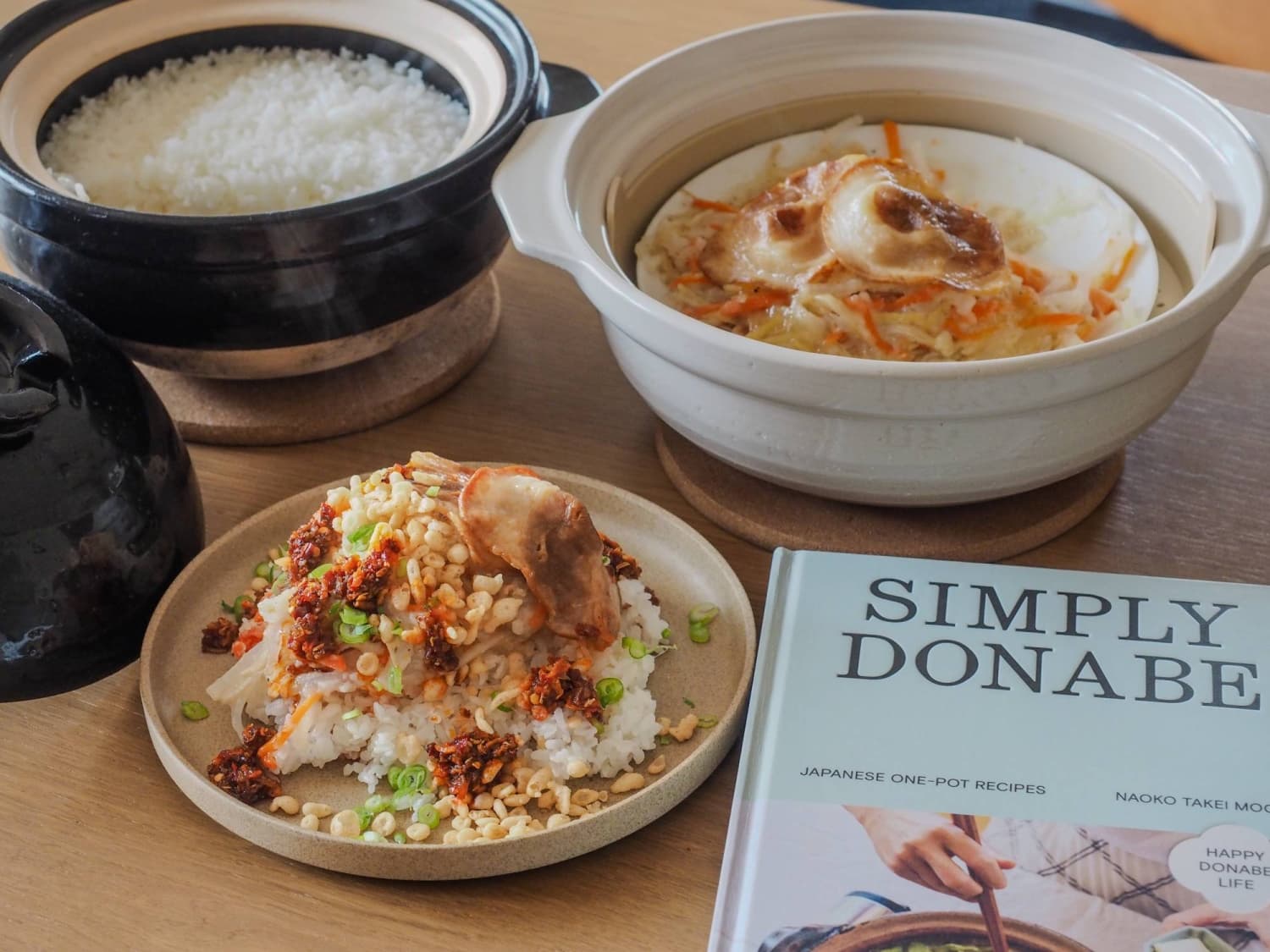 Naoko Takei Moore advocates for the use of clay pots in everyday cooking.