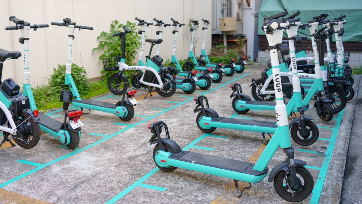 Luup Scooters Implements Automatic Stop Feature in Kyoto to Prevent Misuse