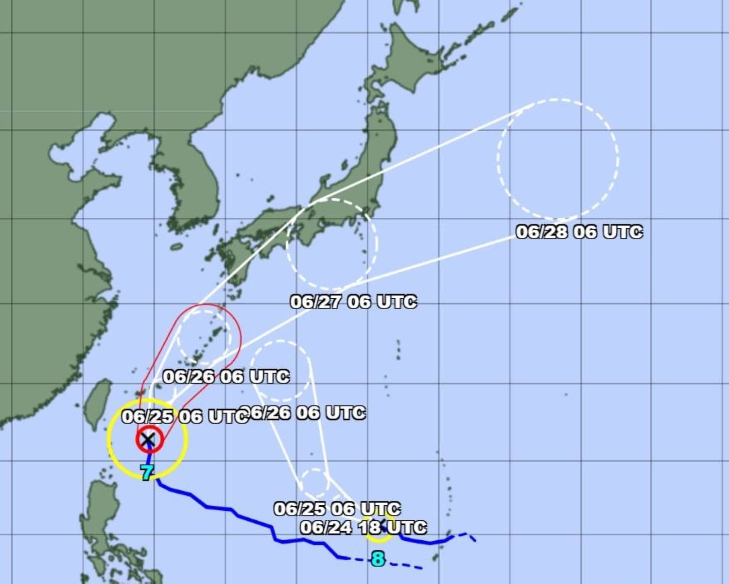 Japan Braces for Impact from Two Concurrent Storms This Week