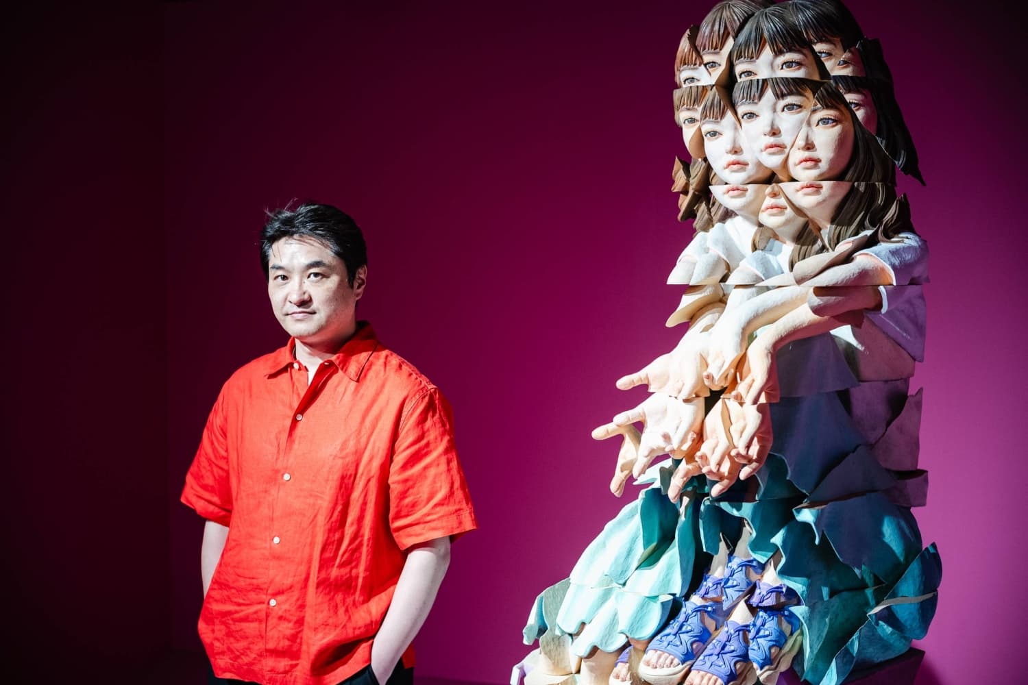 Yoshitoshi Kanemaki's Sculptures Feature Intentional Glitches in Wood