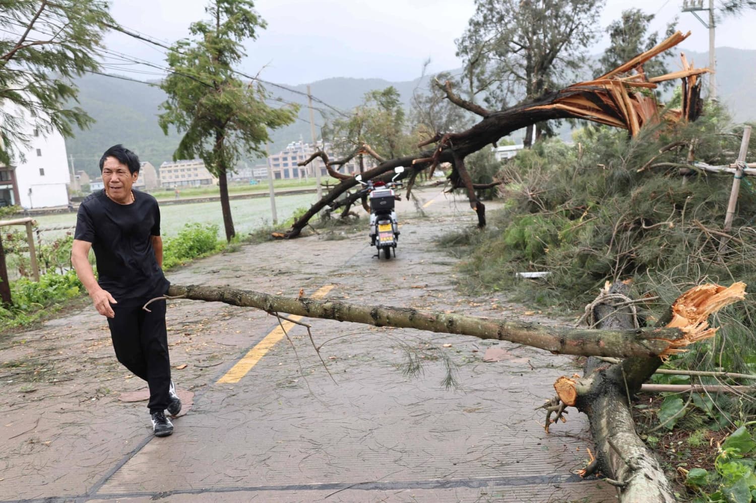 Typhoon Bavi Weakens as Heavy Rain Affects Parts of China