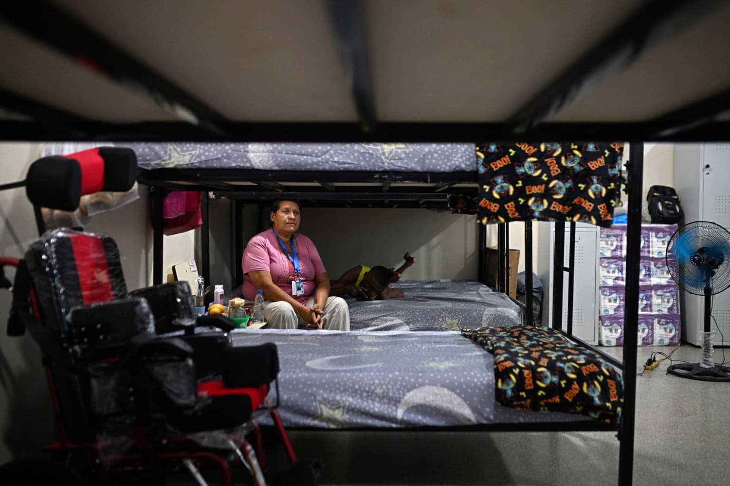 Venezuelan Survivors Begin to Settle in Temporary Shelters After Quakes