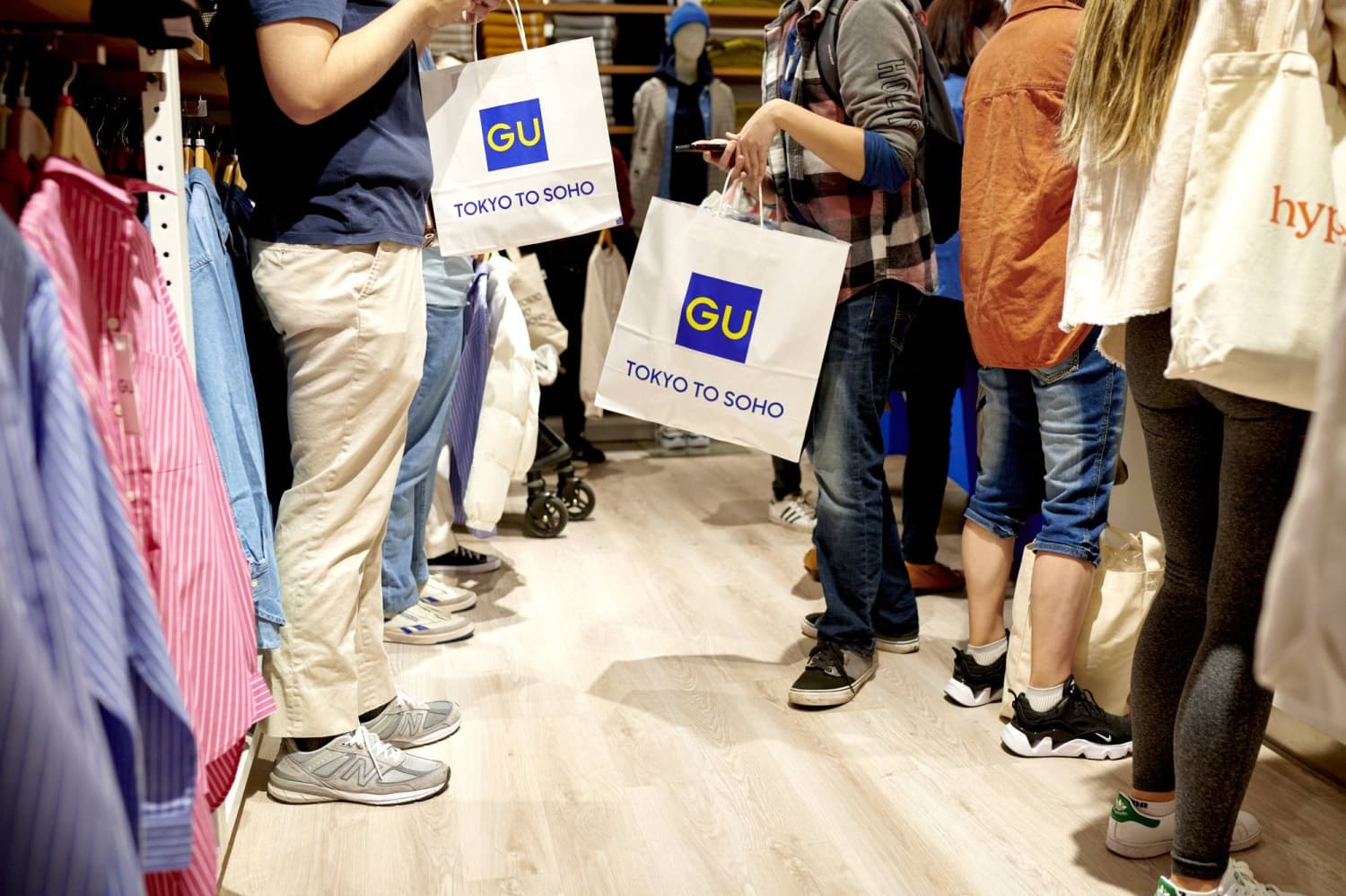 GU, Uniqlo's sister brand, collaborates with designer Francesco Risso for $18 jeans