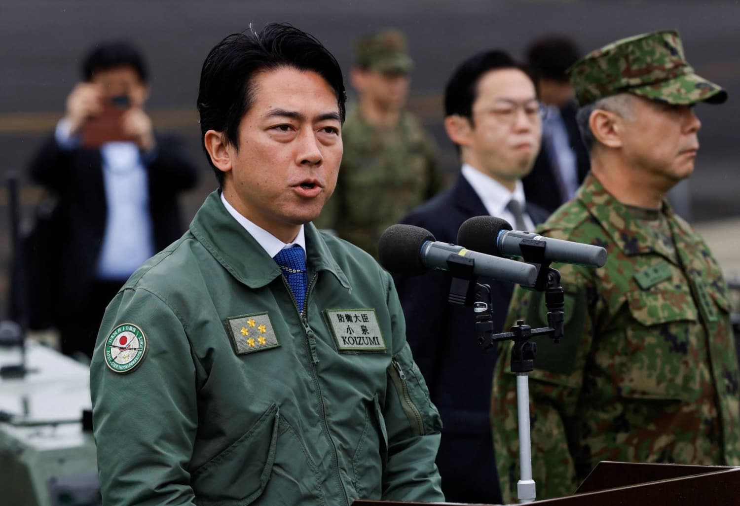 Japan's Defense Minister Koizumi Addresses Nuclear Weapons Debate