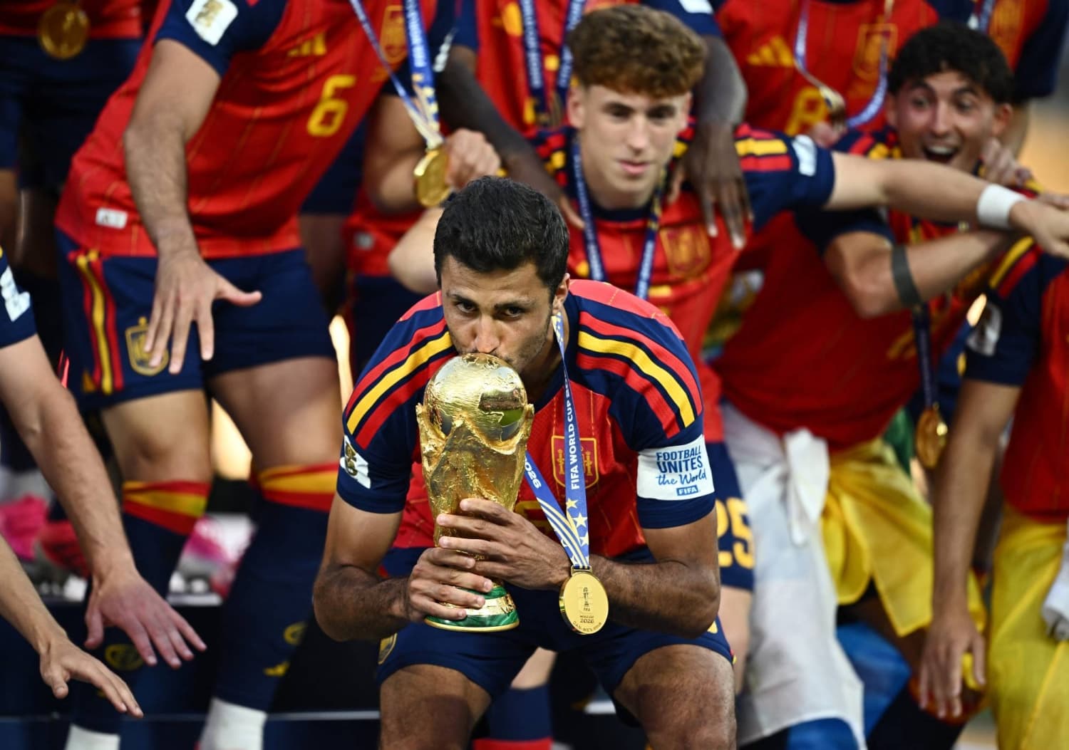 Rodri Triumphs Over Challenges to Contribute to Spain's World Cup Victory
