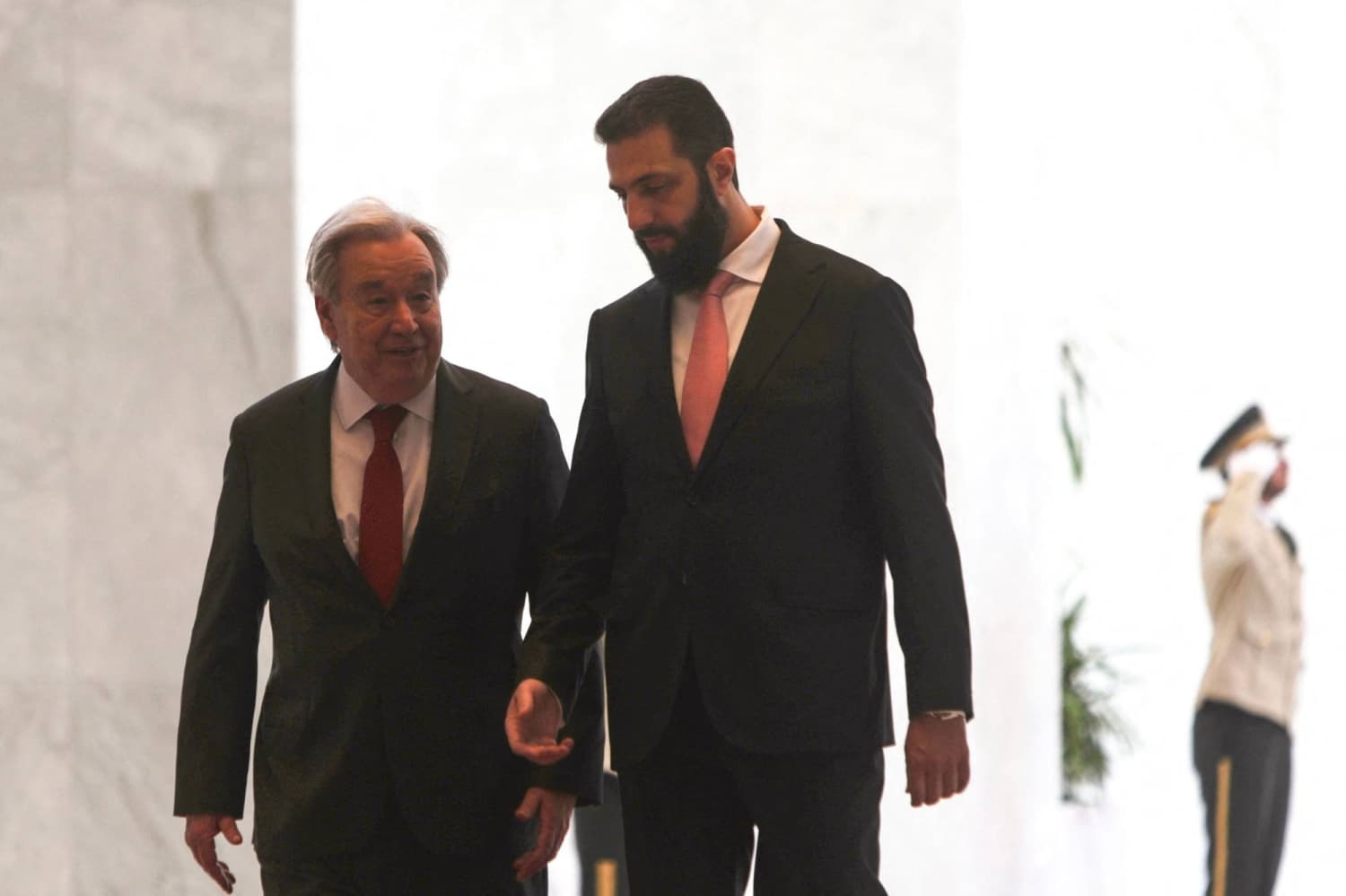 Syrian President Seeks Security Agreement with Israel, Aiming for Peace
