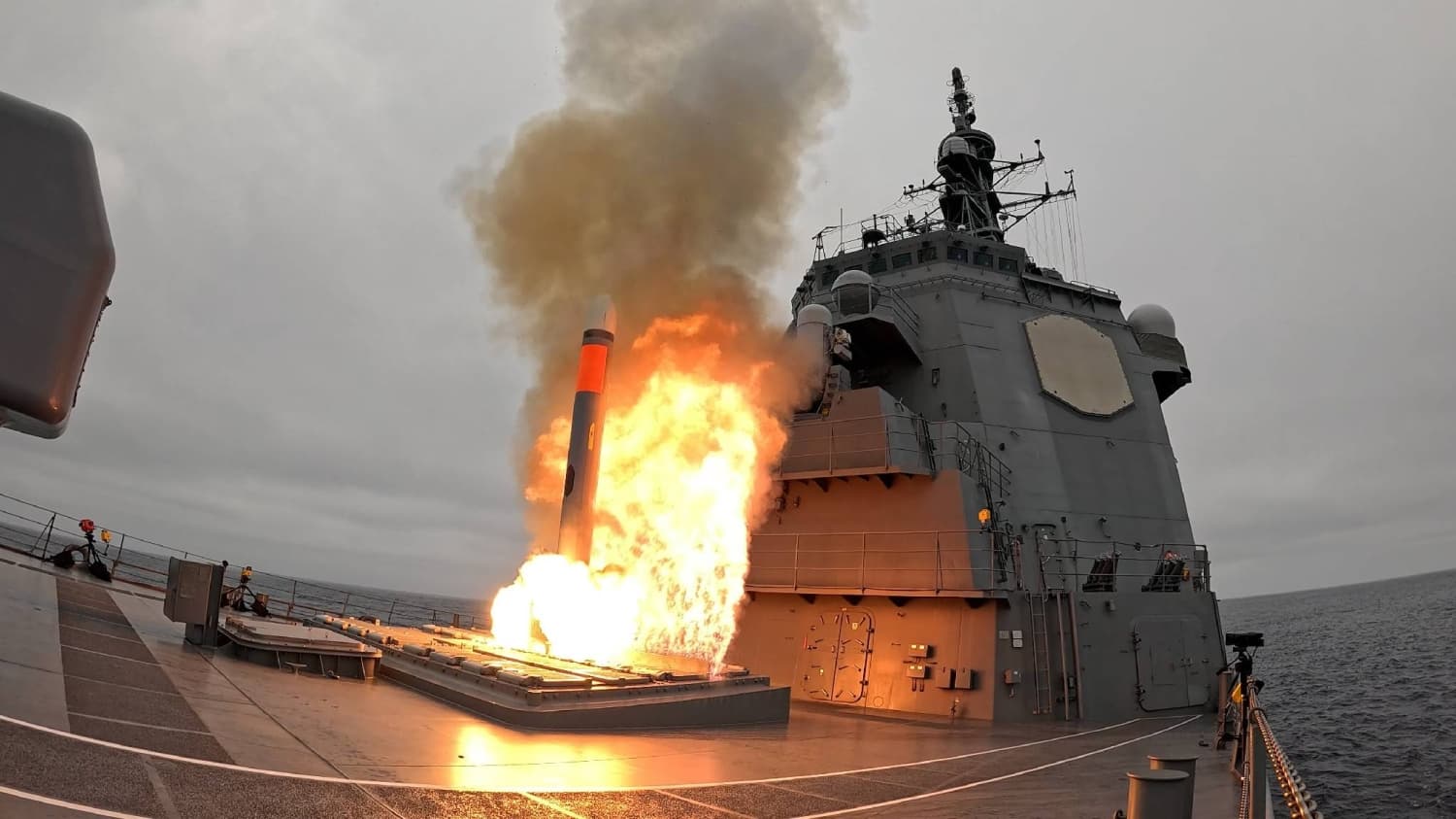 Japan Successfully Tests First Ship-Based Cruise Missile from Destroyer