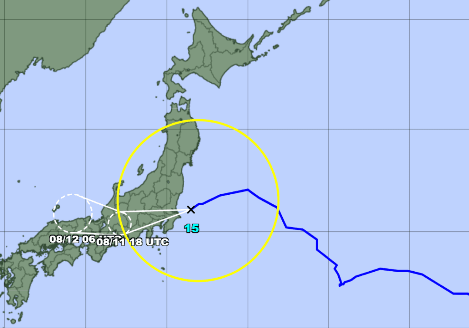 Severe Tropical Storm Chan-hom Set to Make Landfall Near Tokyo