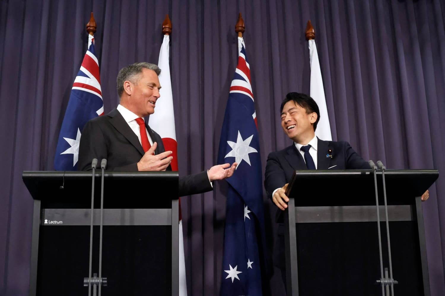 Japan and Australia Defense Ministers Announce Progress on High-Energy Laser Technology