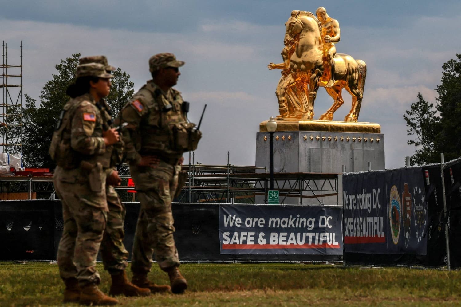 National Guard Troops Deployed in Washington Rarely Address Serious Crime