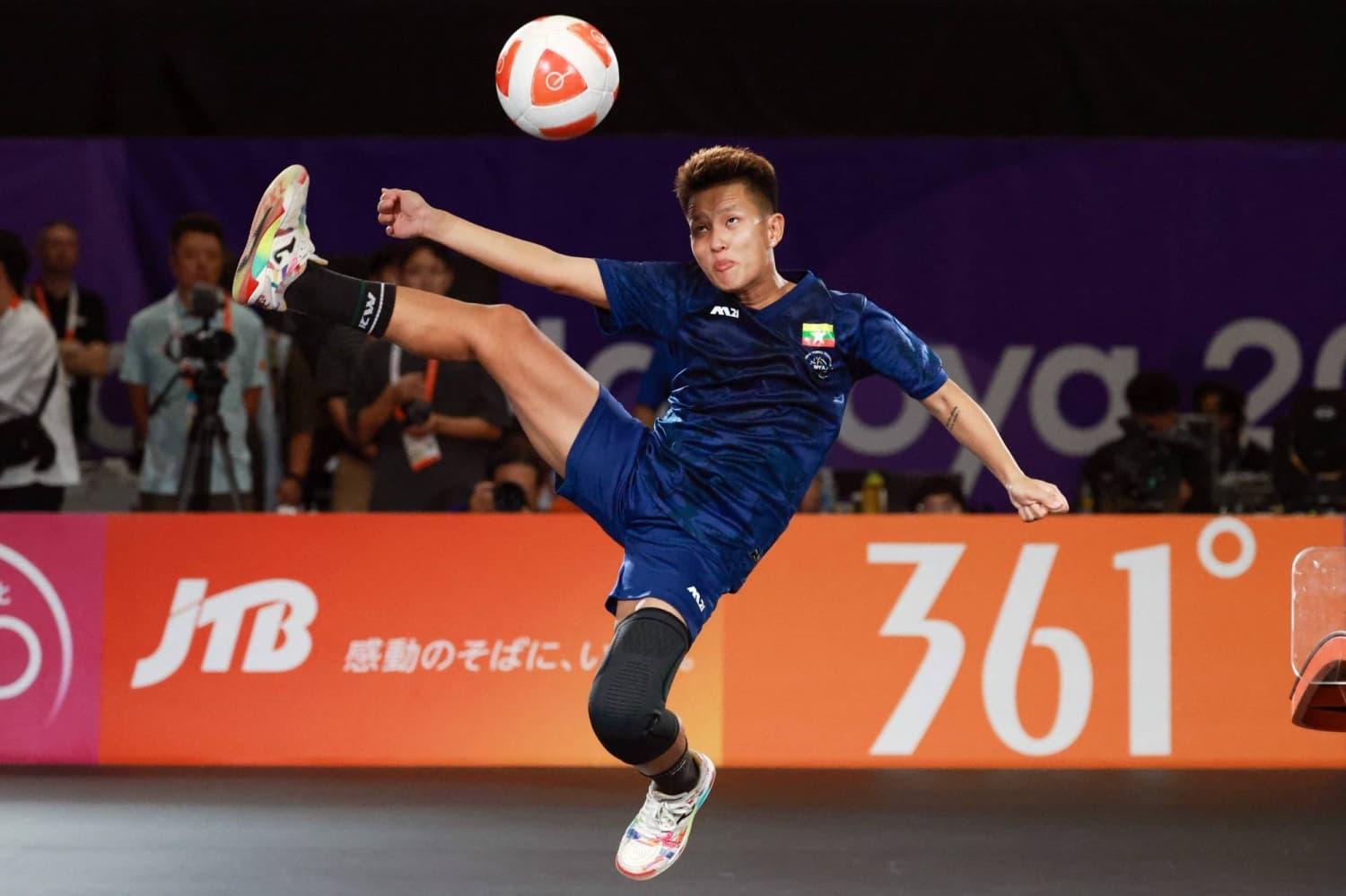 Myanmar Wins First Teqball Gold at Asian Games with Carles Puyol in Attendance