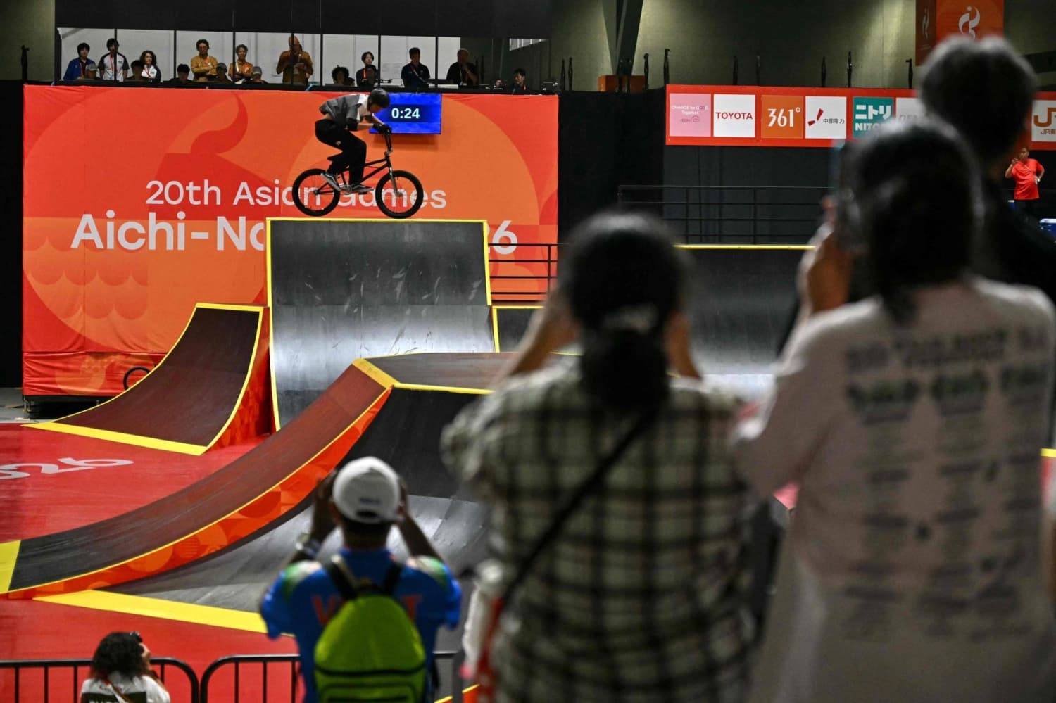 Nakai and Hatakeyama Secure BMX Racing Gold at Asian Games