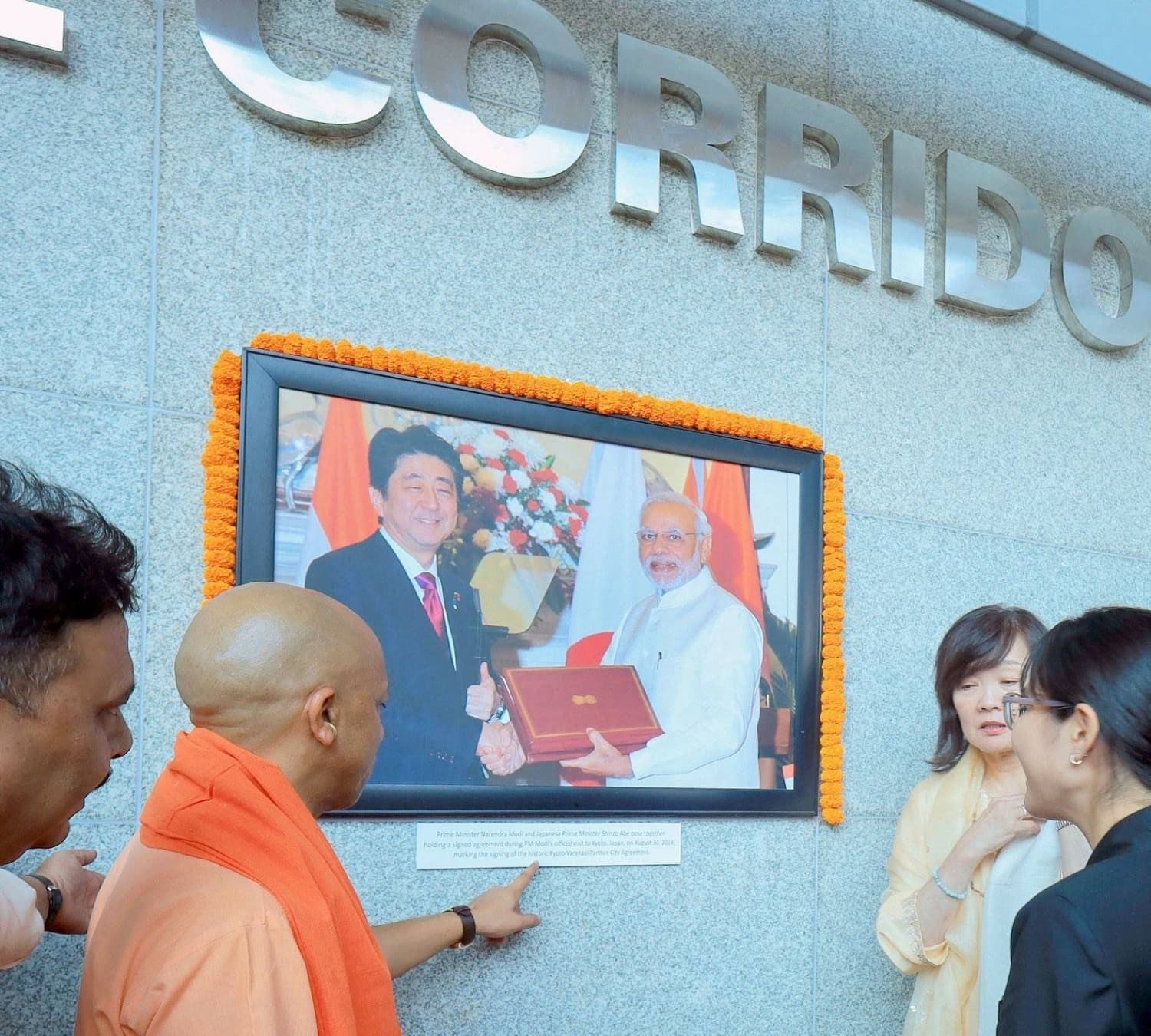 Abe Memorial Corridor Completed in Varanasi, India