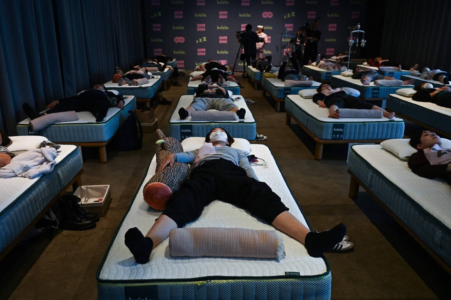 Japanese Contest Highlights Competitive Sleepers in Tokyo Event