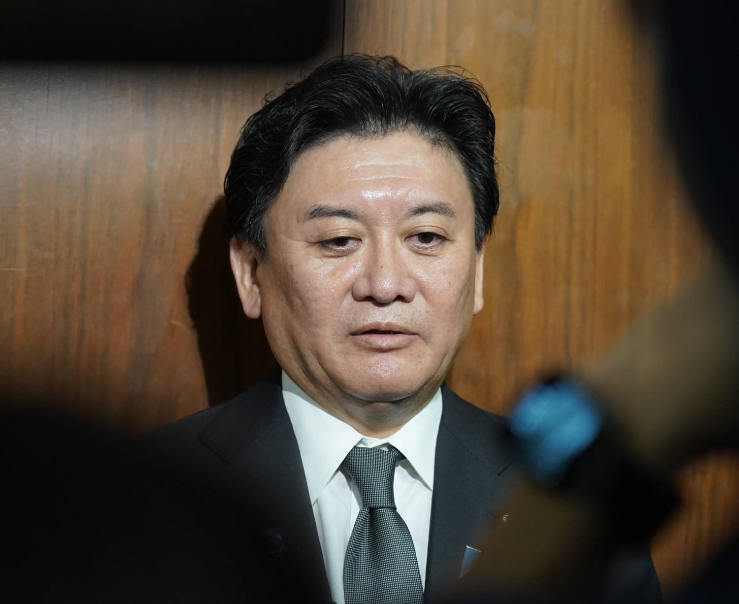 Newly appointed farm minister Arata Takebe issues apology over donation scandal