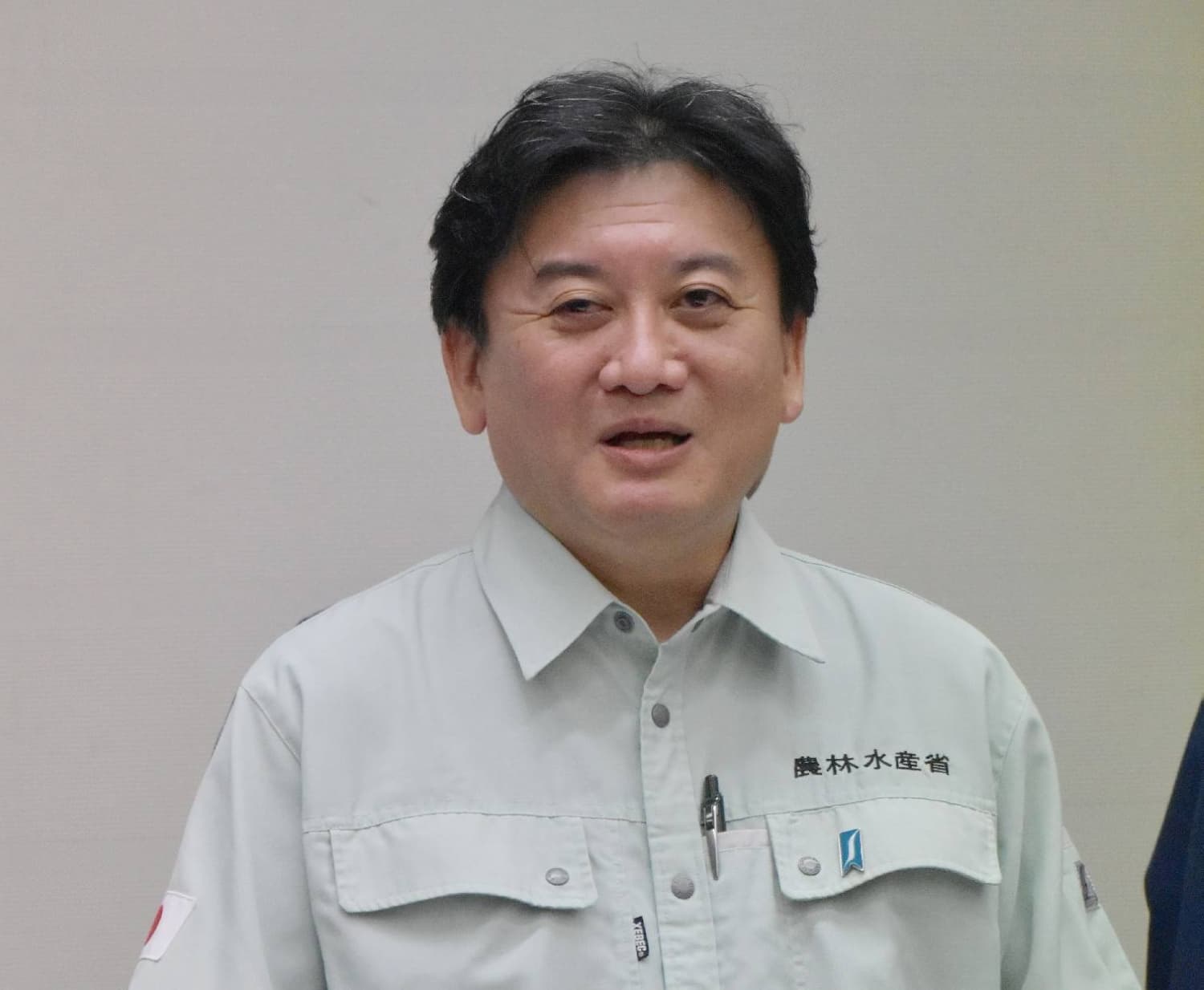 New Farm Minister Arata Takebe Assesses Typhoon Damage in Chiba