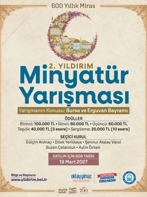2. Yıldırım Minyatür Yarışması Başlıyor