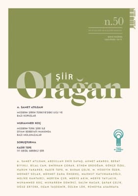 Olağan Şiir Dergisi'nin 50. Sayısı Yayınlandı