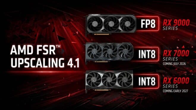 FSR 4.1 teknolojisi RX 7000 ve RX 6000 serisi ekran kartlarına geliyor