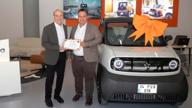 Yerli elektrikli Karea Fit'in teslimatları başladı