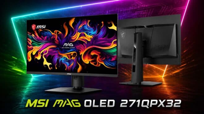 MSI, 27 inç WQHD 320 Hz OLED oyuncu monitörünü tanıttı
