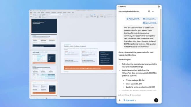 PowerPoint için ChatGPT entegrasyonu kullanıma sunuldu