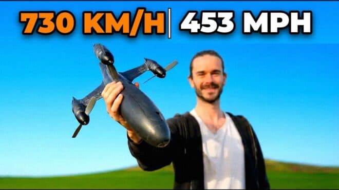 730 km/s hıza ulaşabilen yeni bir drone modeli geliştirildi