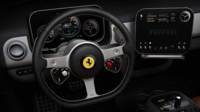 Ferrari'nin tamamen elektrikli modeli Luce bugün tanıtılacak