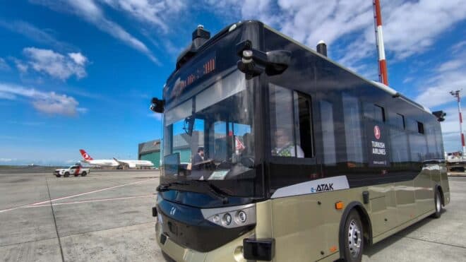 Karsan Otonom e-ATAK, İstanbul Havalimanı'nda test edildi