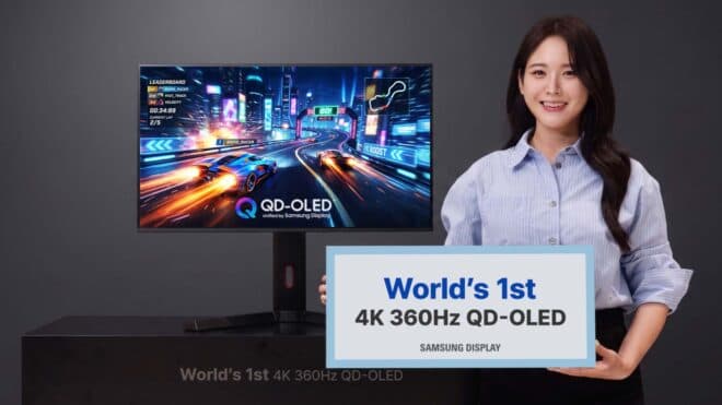 Samsung Display, 4K 360 Hz QD-OLED paneli tanıttı