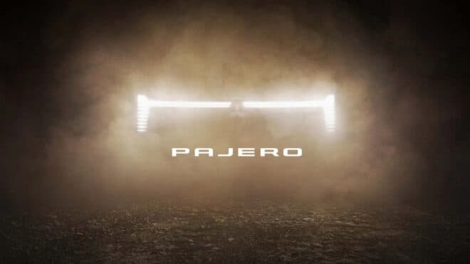 Yeni Mitsubishi Pajero yolda